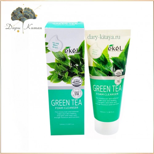 Пенка для умывания с экстрактом зеленого чая Ekel Foam Cleanser Green Tea 100 мл